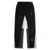 SIARR Flared Joggers Black Paint