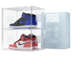 Sneak Spply Stack V1 Storage Crate Clear (2 Pack)