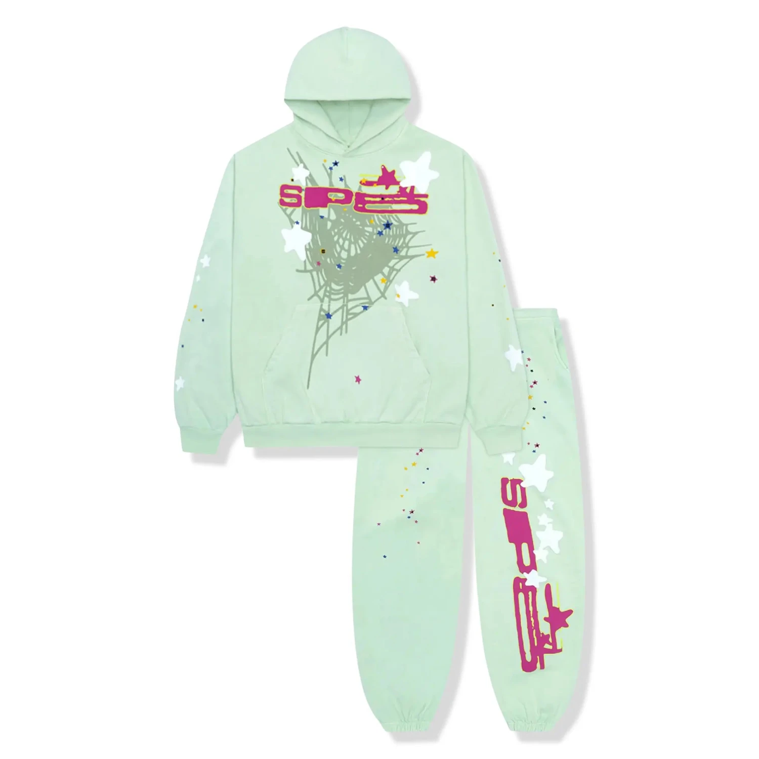 Sp5der SP5 Mint Tracksuit 1 Sp5der SP5 Mint Tracksuit