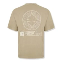 Stone Island Combed Industrial Print T Shirt -Creps Lockers stone island combed industrial print t shirt k2s152100037s0241v009a back