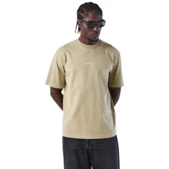 Stone Island Combed Industrial Print T Shirt -Creps Lockers stone island combed industrial print t shirt k2s152100037s0241v009a model front