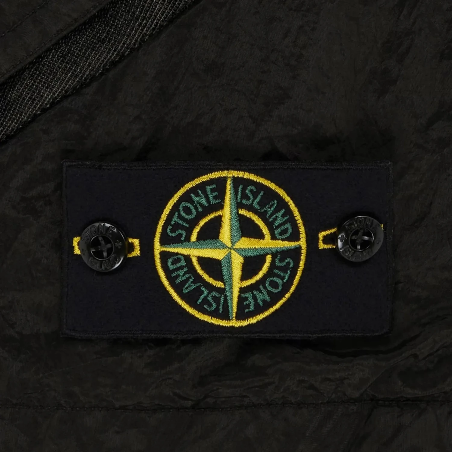 Stone Island Nylon Metal Black Shorts 4 Stone Island Nylon Metal Black Shorts - Image 4