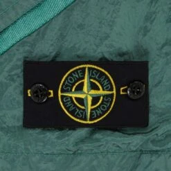 Stone Island Nylon Metal Dark Green Shorts -Creps Lockers stone island nylon metal dark green shorts detail