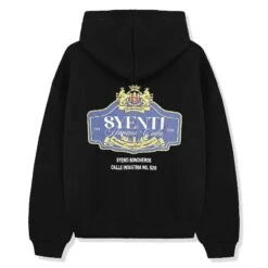 Syenti Boncheros Black Hoodie 8 Syenti Boncheros Black Hoodie -Creps Lockers syenti boncheros black hoodie back