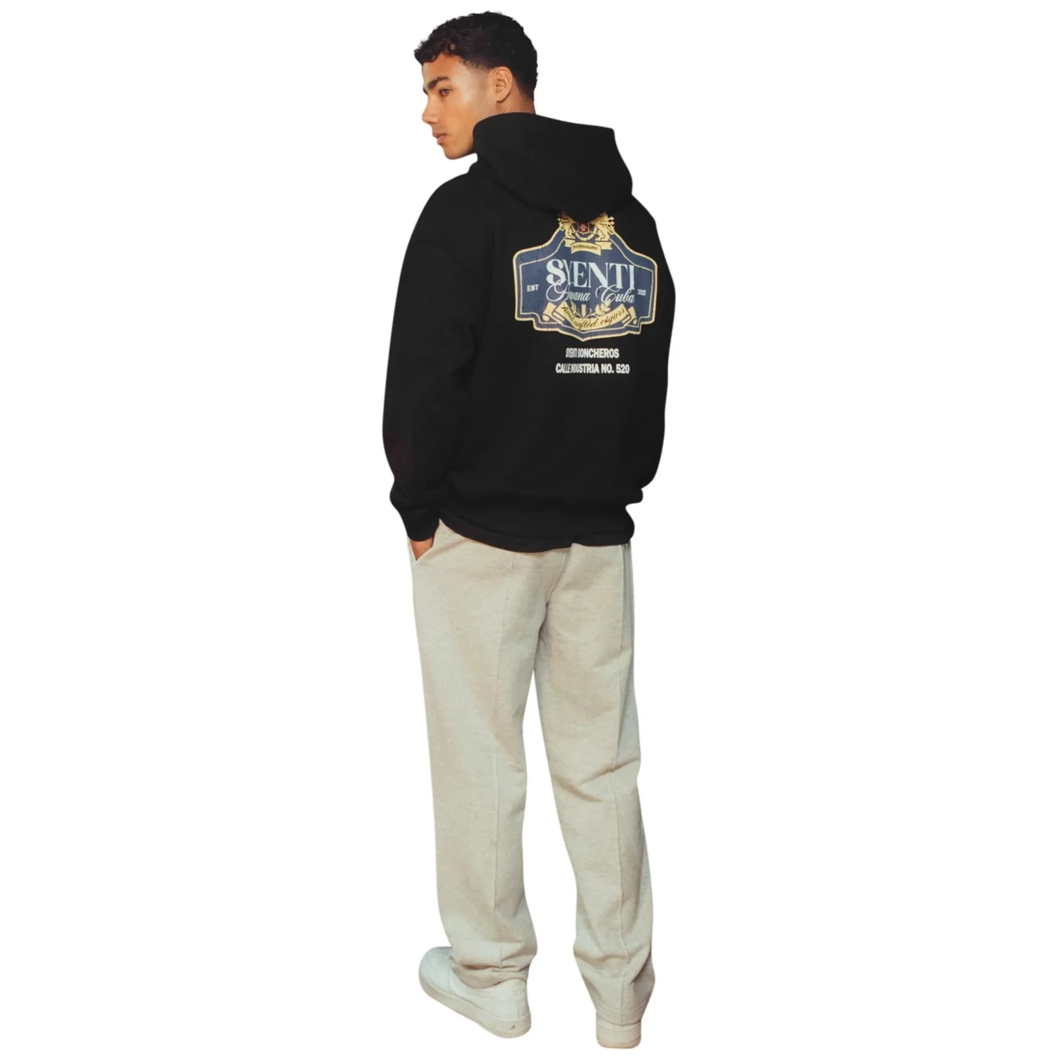 Syenti Boncheros Black Hoodie 2 Syenti Boncheros Black Hoodie - Image 2