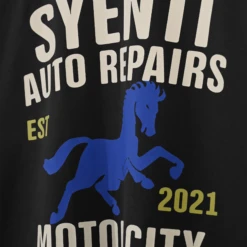 Syenti Motor City Long-Sleeved Dark Grey T Shirt -Creps Lockers syenti motor city long sleeved dark grey t shirt logo