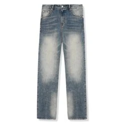 Syenti Stone Washed Jeans Blue