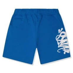 Syna World Team Syna Twinset Blue T-Shirt & Shorts -Creps Lockers syna world team syna twinset blue t shirt shorts shorts front