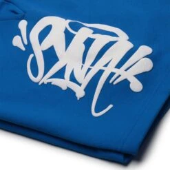 Syna World Team Syna Twinset Blue T-Shirt & Shorts -Creps Lockers syna world team syna twinset blue t shirt shorts teamsyna sht blue logo