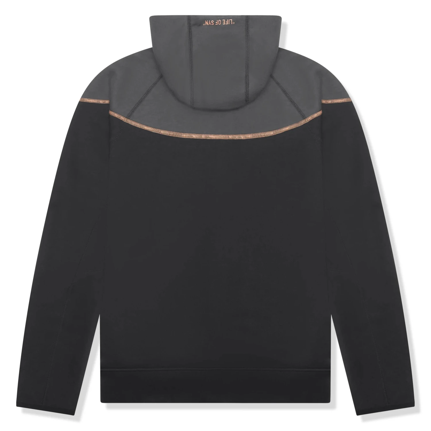 Syna World X Nike Central Cee Tech Fleece Black Hoodie 5 Syna World X Nike Central Cee Tech Fleece Black Hoodie - Image 5