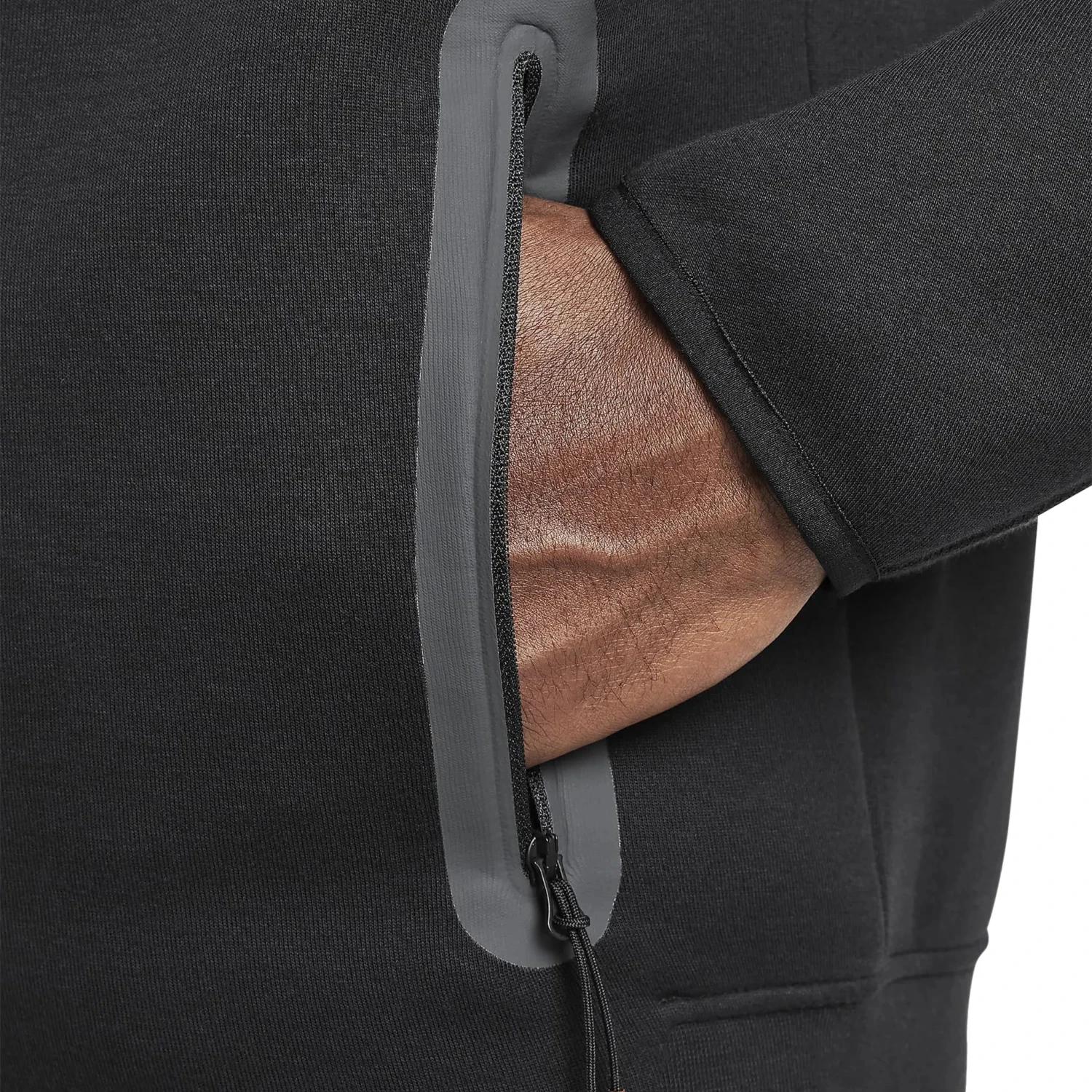 Syna World X Nike Central Cee Tech Fleece Black Hoodie 9 Syna World X Nike Central Cee Tech Fleece Black Hoodie - Image 9