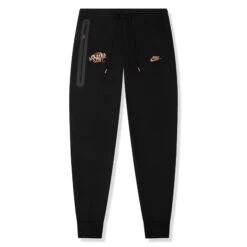 Syna World X Nike Central Cee Tech Fleece Black Sweatpants
