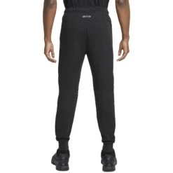 Syna World X Nike Central Cee Tech Fleece Black Tracksuit -Creps Lockers syna world x nike central cee tech fleece black sweatpants hq3749 010 model back set