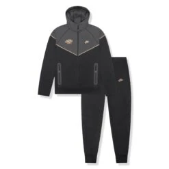 Syna World X Nike Central Cee Tech Fleece Black Tracksuit