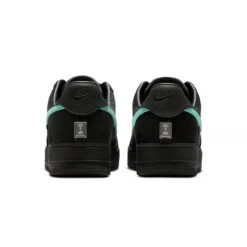 Tiffany & Co. X Nike Air Force 1 Low Black Tiffany Blue -Creps Lockers tiffany co.xnike air force 1 low black tiffany blue dz1382 001 crepslocker back