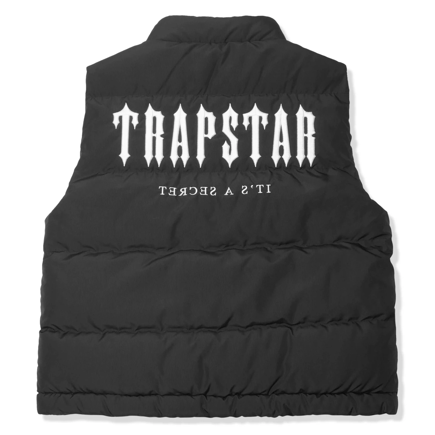 Trapstar Decoded Black White Gilet 2 Trapstar Decoded Black White Gilet - Image 2