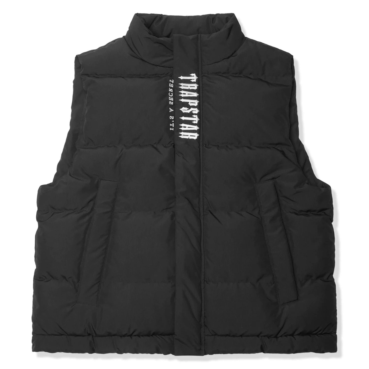 Trapstar Decoded Black White Gilet 1 Trapstar Decoded Black White Gilet