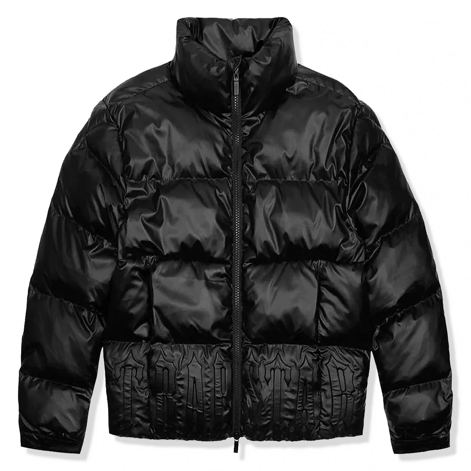 Trapstar Irongate Embossed Black Puffer Jacket 1 Trapstar Irongate Embossed Black Puffer Jacket