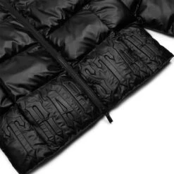 Trapstar Irongate Embossed Black Puffer Jacket 5 Trapstar Irongate Embossed Black Puffer Jacket -Creps Lockers trapstar irongate embossed black puffer jacket logo
