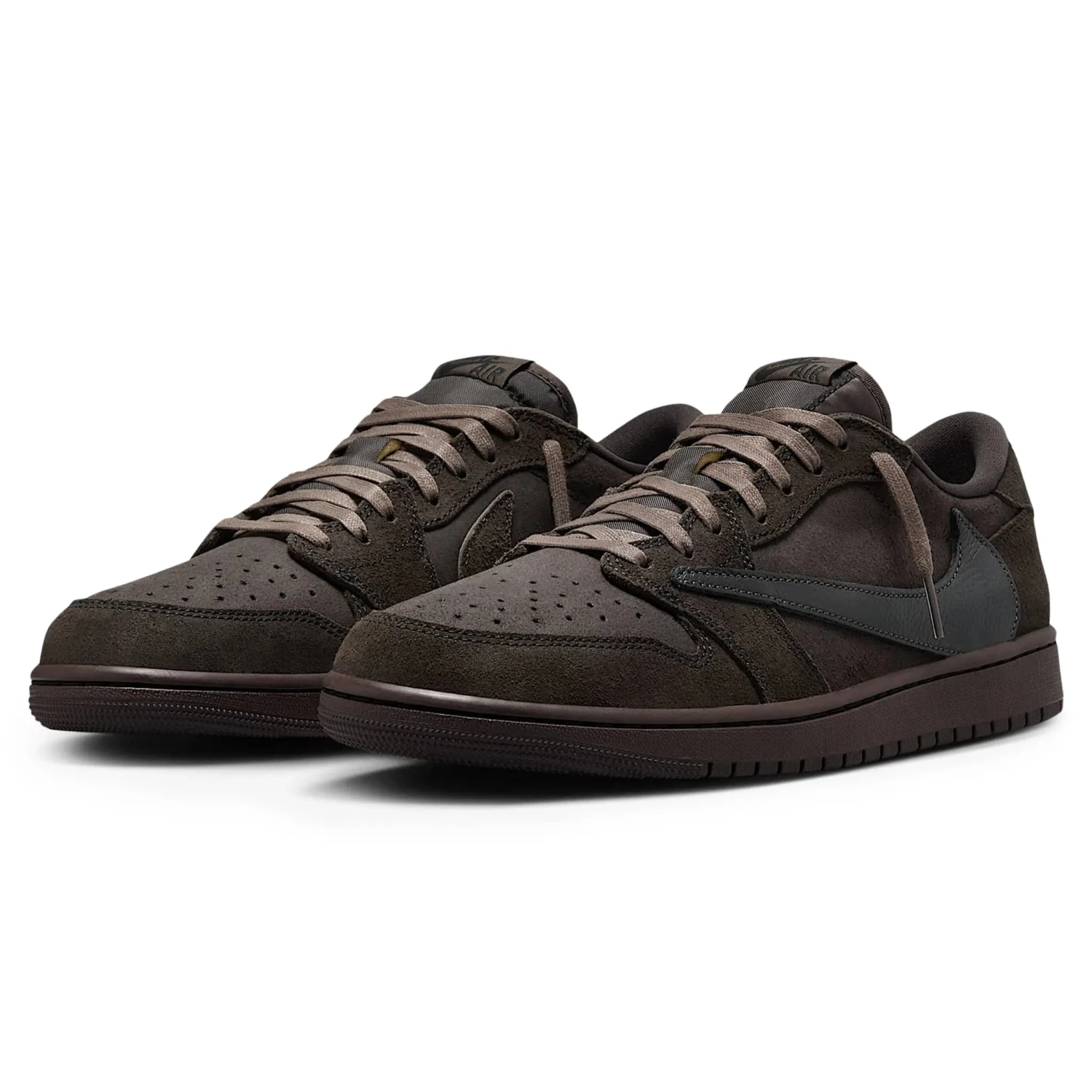 Travis Scott X Air Jordan 1 Low OG SP Velvet Brown 2 Travis Scott X Air Jordan 1 Low OG SP Velvet Brown - Image 2