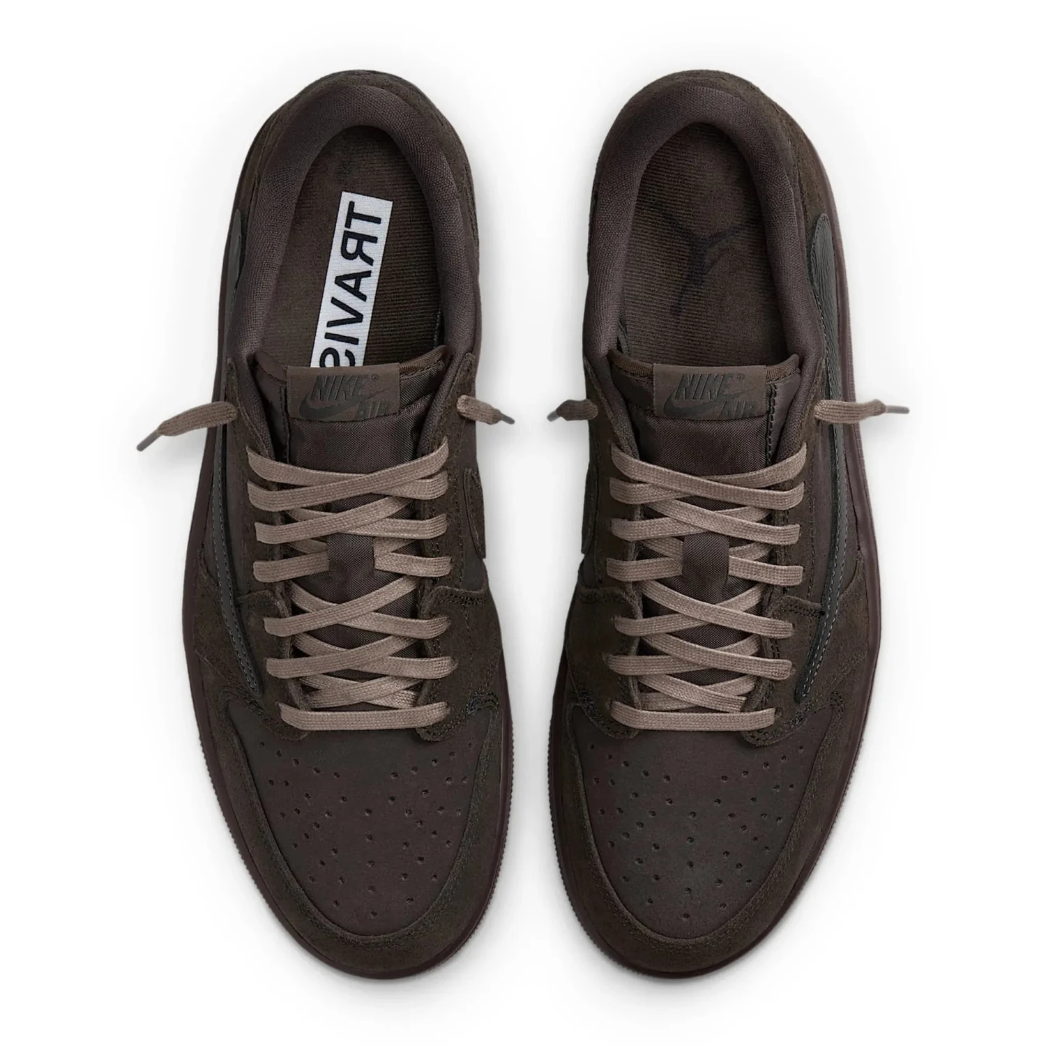 Travis Scott X Air Jordan 1 Low OG SP Velvet Brown 3 Travis Scott X Air Jordan 1 Low OG SP Velvet Brown - Image 3
