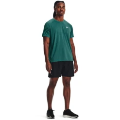 Under Armour UA Black T Shirt & Shorts -Creps Lockers under armour ua launch 7 inch black shorts 452239 model full 1