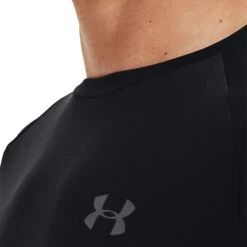 Under Armour UA Black T Shirt & Shorts -Creps Lockers under armour ua tech 2.0 black t shirt 1326413 model detail 1