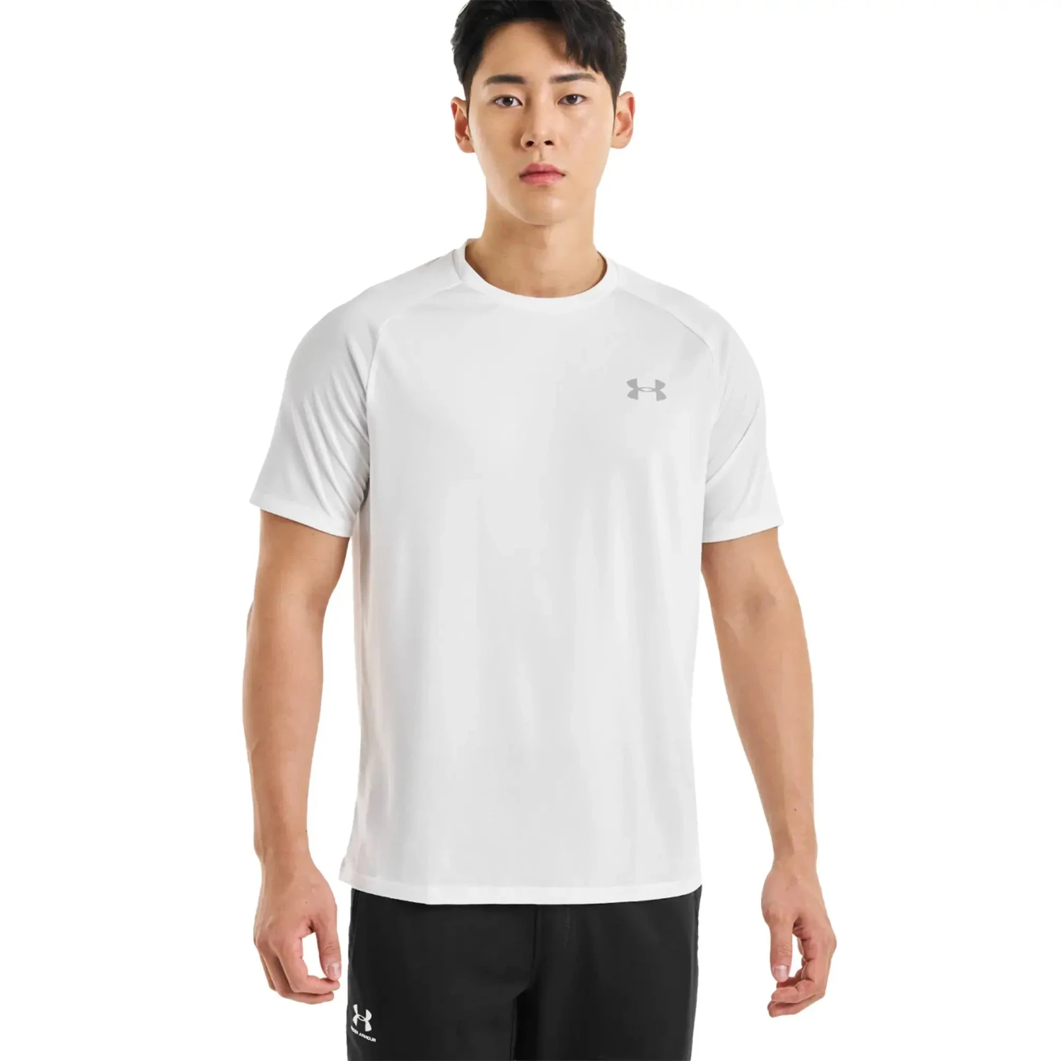 Under Armour UA Tech White Black T Shirt & Shorts 3 Under Armour UA Tech White Black T Shirt & Shorts - Image 3