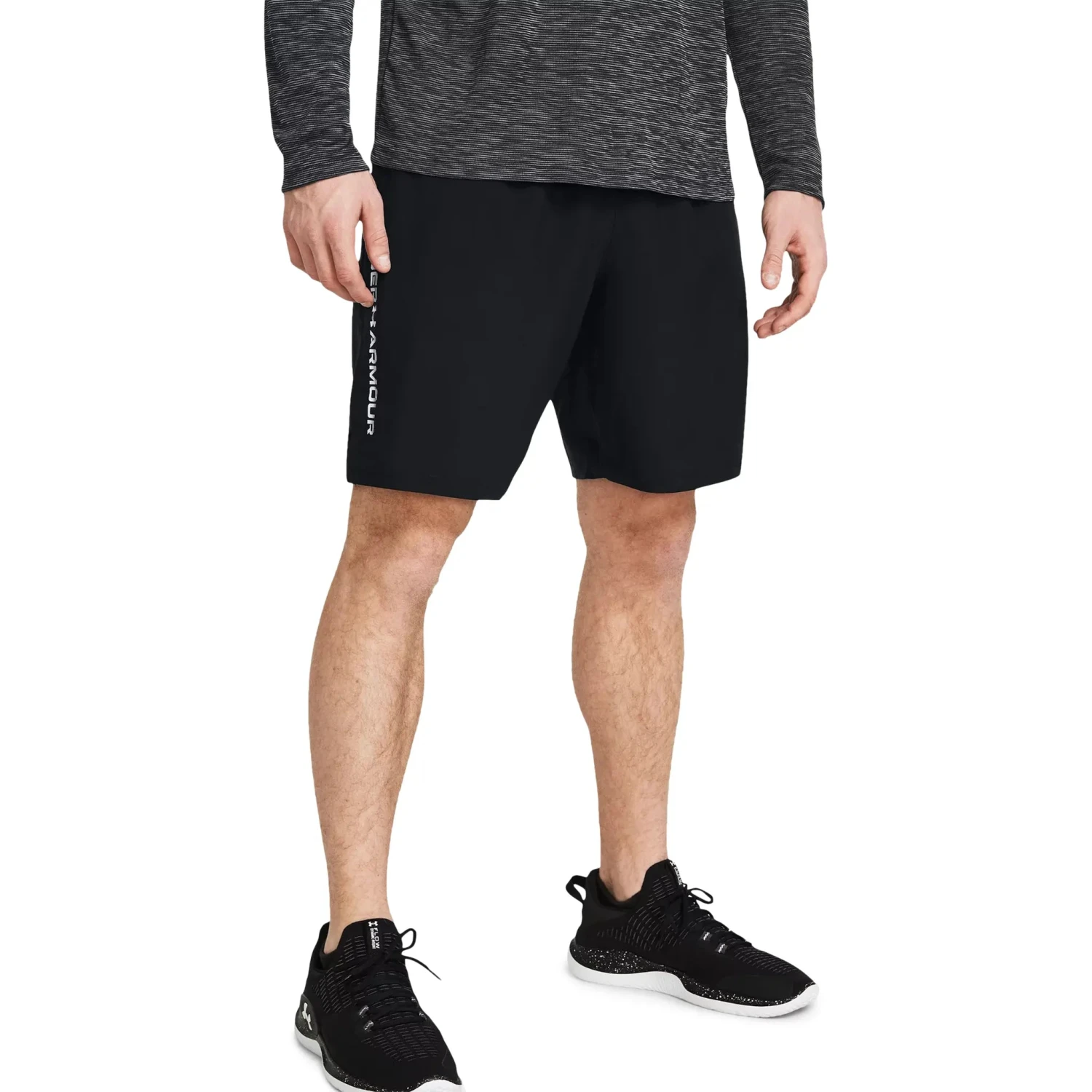 Under Armour UA Tech White Black T Shirt & Shorts 6 Under Armour UA Tech White Black T Shirt & Shorts - Image 6
