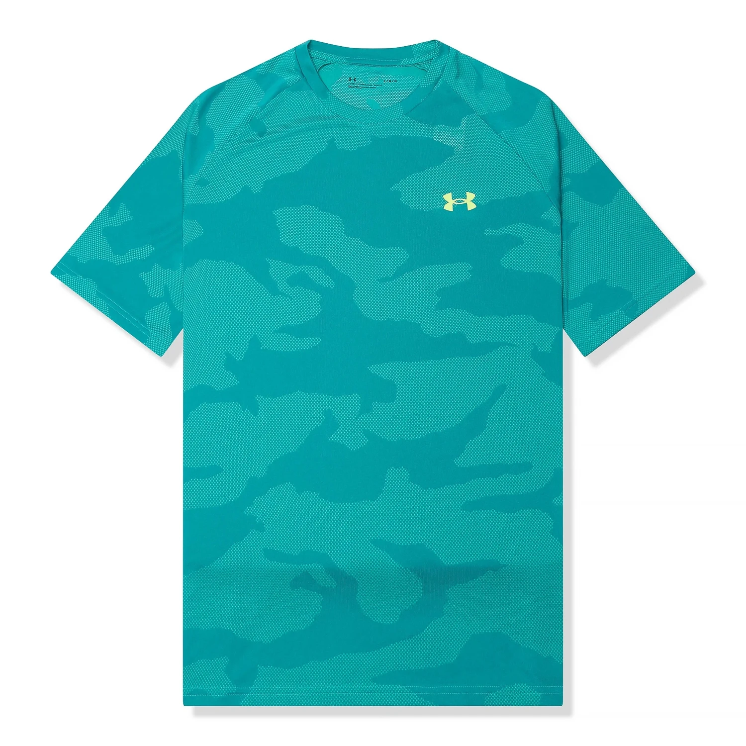 Under Armour UA Velocity Jacquard Turquoise T Shirt 1 Under Armour UA Velocity Jacquard Turquoise T Shirt