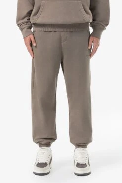 Logo Heavy Sweat Jogger Vintage Dust Brown