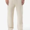 Veal Wide Structured Pants - Light Beige