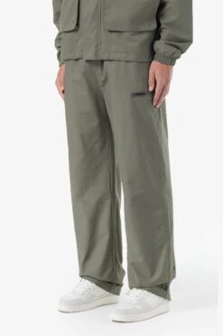 Bronson Pierce Wide Tech Pants - Faded Olive -Creps Lockers 24055 PEGADOR Q4 Drop 3012