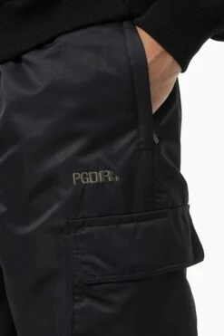 Belmont Wide Tech Cargo Pants Black -Creps Lockers 24055 PEGADOR Q4 Drop 3058