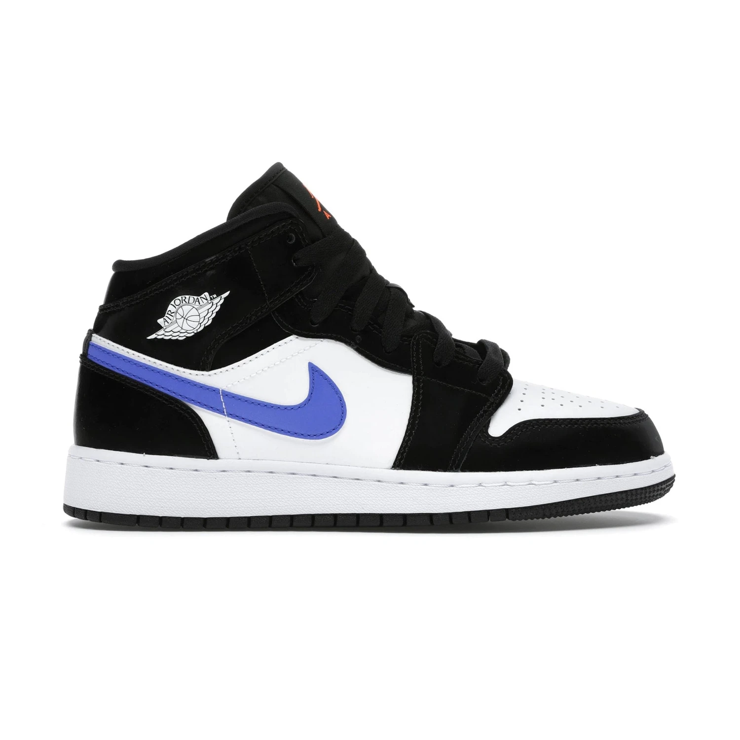 Air Jordan 1 Mid Black Racer Blue (GS) 1 Air Jordan 1 Mid Black Racer Blue (GS)