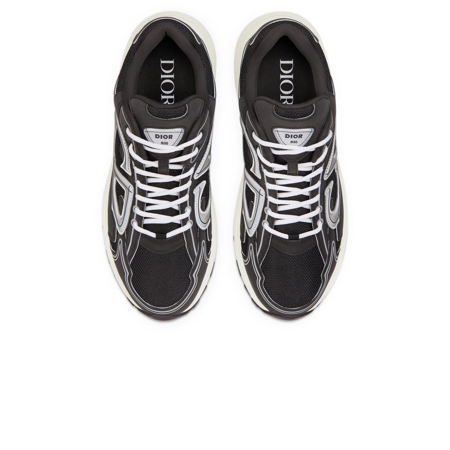 Dior B30 Mesh Black White Trainer 4 Dior B30 Mesh Black White Trainer - Image 4