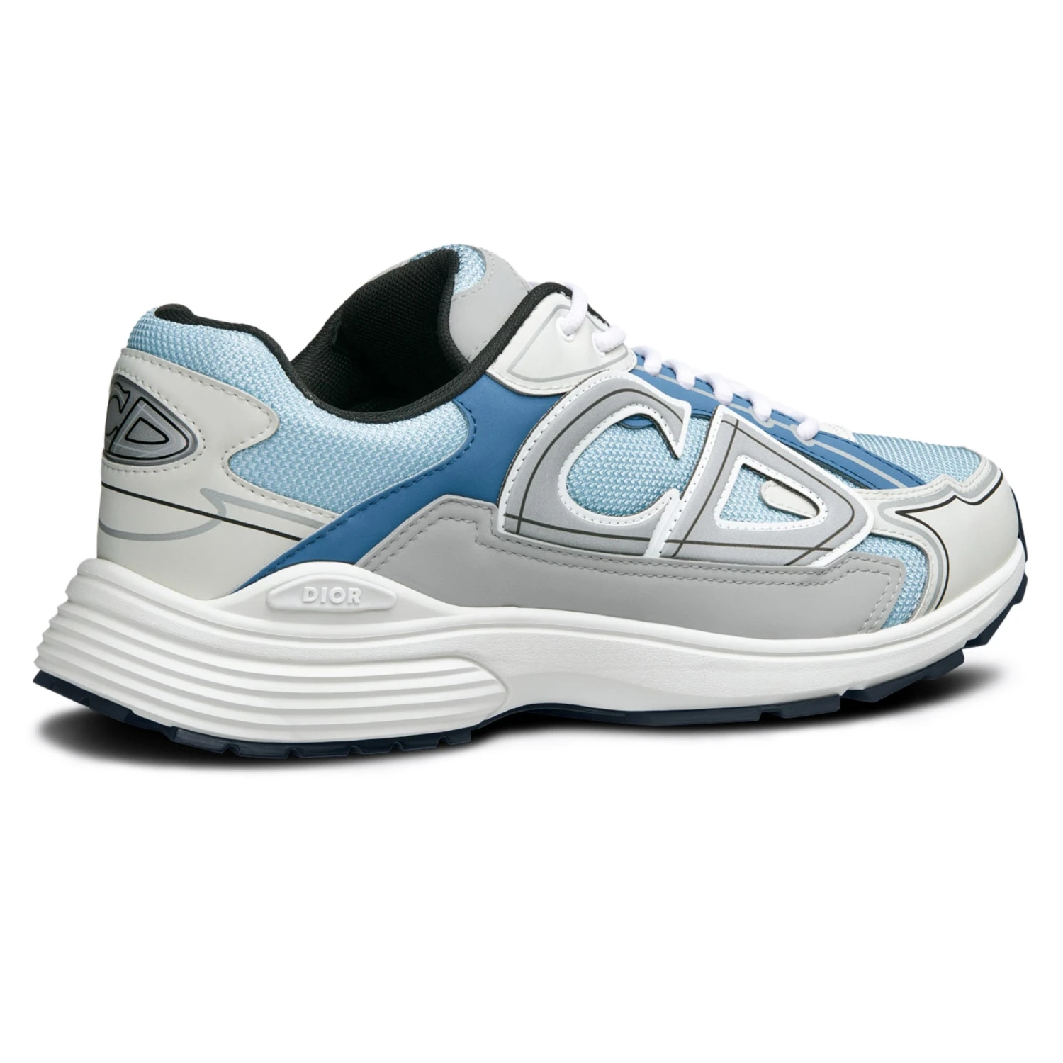 Dior B30 Mesh Light Blue Grey Trainer 3 Dior B30 Mesh Light Blue Grey Trainer - Image 3