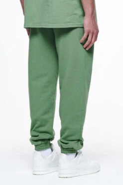 Logo Heavy Sweat Jogger Vintage Washed Cypress Green Gum -Creps Lockers PEGADOR FINER THINGS ECOMMERCE MALE PANTS0069