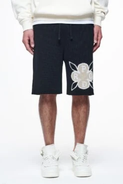 Flanigan Knit Shorts - Black