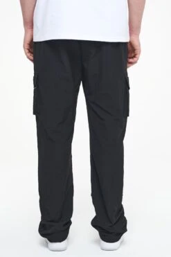 Bonac Baggy Track Pants Black -Creps Lockers PEGADOR TRUST THE PROCESS ECOMMERCE MALE25728