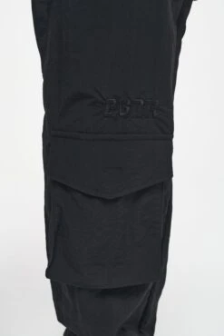 Bonac Baggy Track Pants Black -Creps Lockers PEGADOR TRUST THE PROCESS ECOMMERCE MALE25731