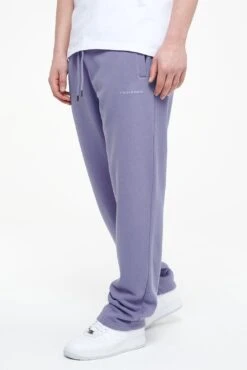 Logo Wide Sweat Pants Vintage Washed Magic Violet Gum -Creps Lockers PEGADOR TRUST THE PROCESS ECOMMERCE MALE25863 1