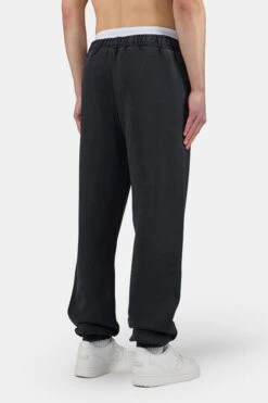 Logo Heavy Sweat Jogger Vintage Black White 8 Logo Heavy Sweat Jogger Vintage Black White -Creps Lockers PGDR 1012 065 004 Logo Heavy Sweat Jogger Vintage Black White 354