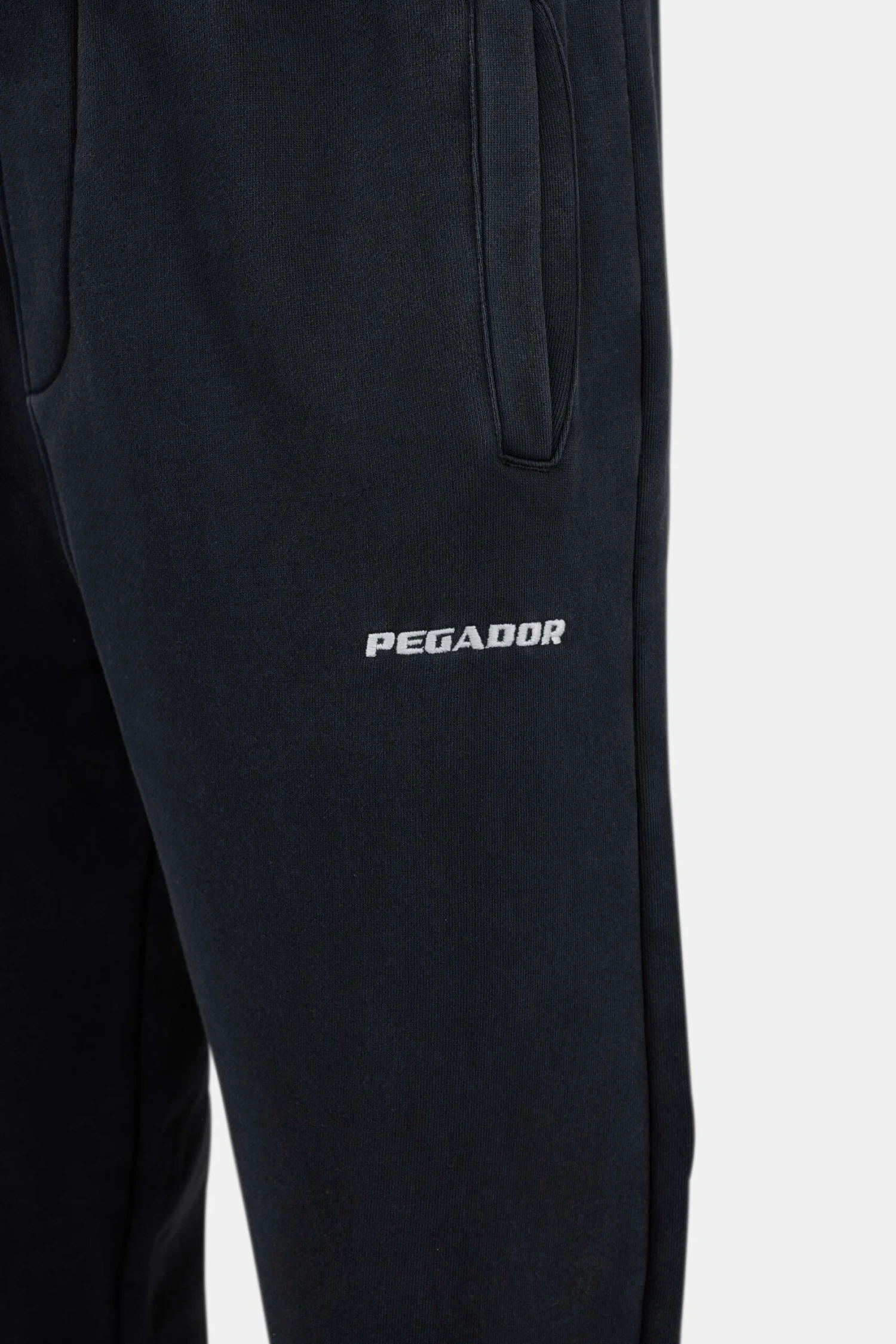 Logo Heavy Sweat Jogger Vintage Black White 5 Logo Heavy Sweat Jogger Vintage Black White - Image 5