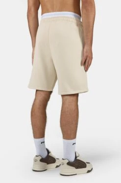 Logo Heavy Sweat Shorts Washed Light Beige White 8 Logo Heavy Sweat Shorts Washed Light Beige White -Creps Lockers PGDR 1569 487004 108 1