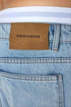 Baures Straight Jeans Washed Light Blue -Creps Lockers PGDR 3076 076 Baures Straight Jeans Washed Light Blue 1100 1
