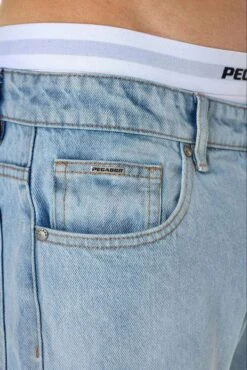 Baures Straight Jeans Washed Light Blue -Creps Lockers PGDR 3076 076 Baures Straight Jeans Washed Light Blue 1101 1