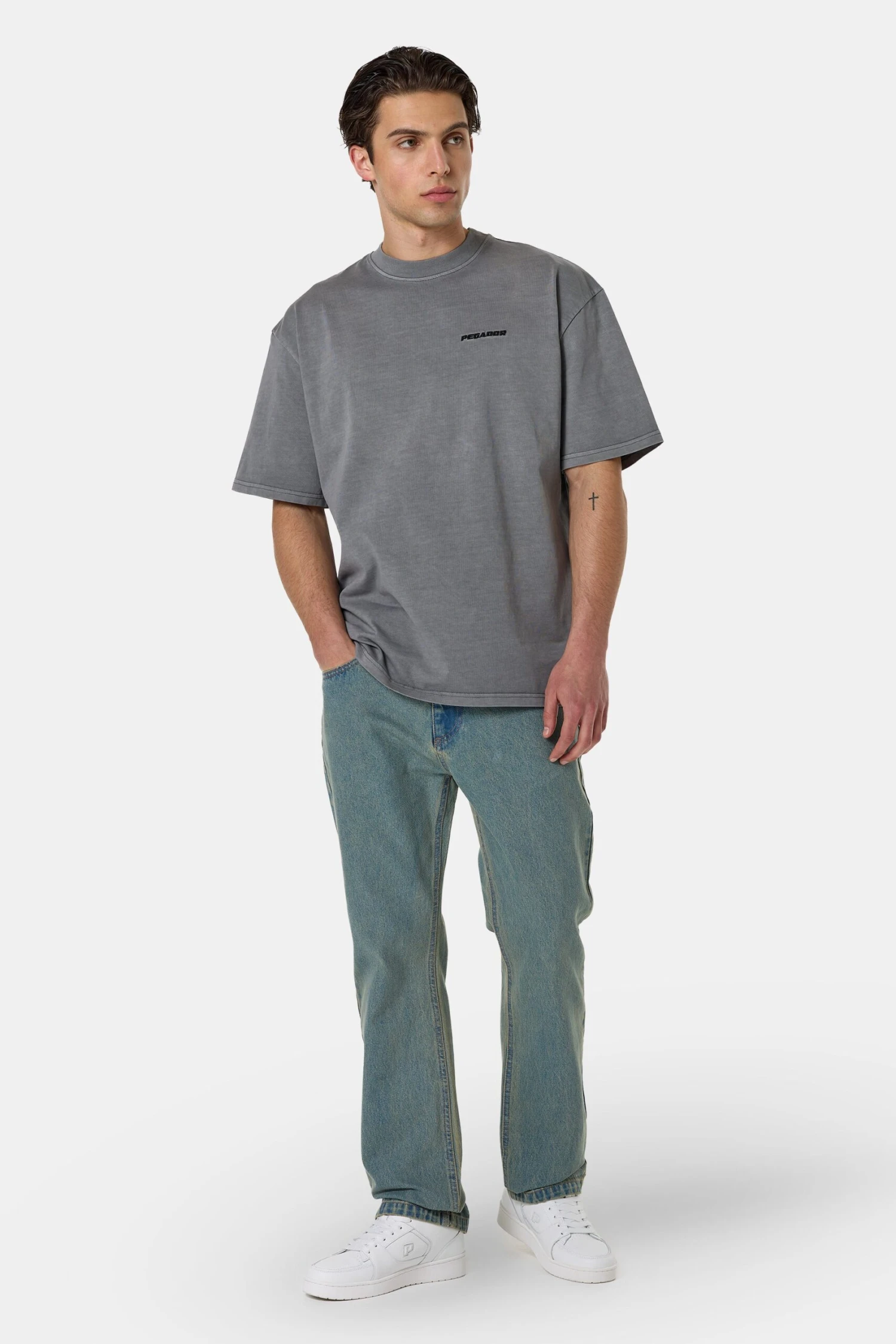 Pegador Baures Straight Jeans - Washed Vintage Blue 2 Pegador Baures Straight Jeans - Washed Vintage Blue - Image 2