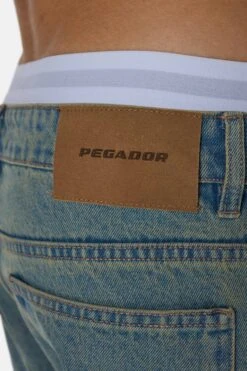 Pegador Baures Straight Jeans - Washed Vintage Blue 11 Pegador Baures Straight Jeans - Washed Vintage Blue -Creps Lockers PGDR 3076 230 Baures Straight Jeans Washed Vintage Blue 750