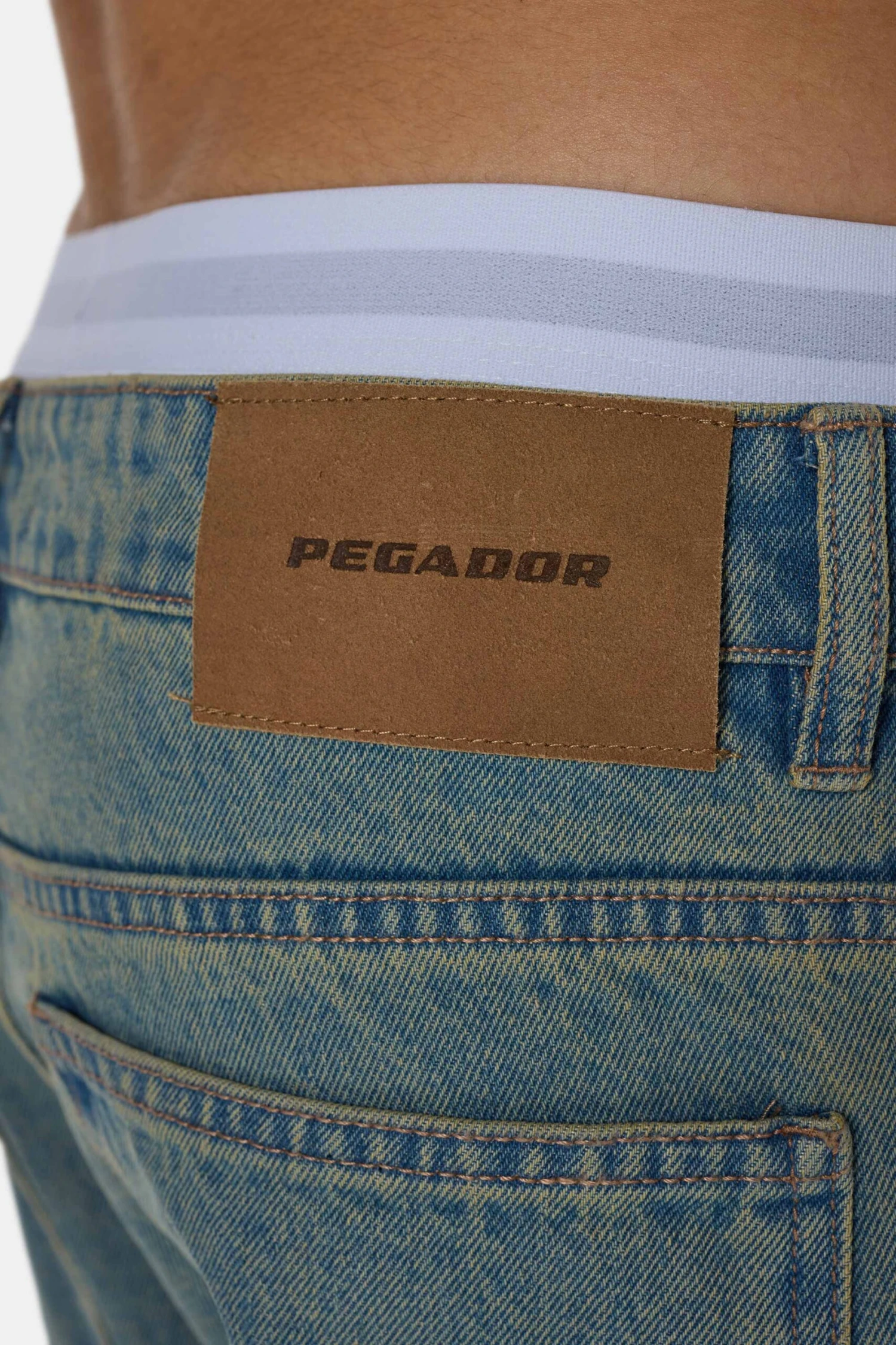 Pegador Baures Straight Jeans - Washed Vintage Blue 6 Pegador Baures Straight Jeans - Washed Vintage Blue - Image 6